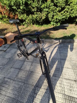 Bicicleta urbana de paseo Fixie Fuji Declaration