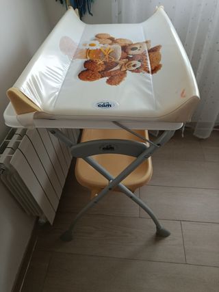 Bañera cambiador bebé