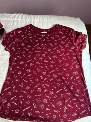 camiseta de manga corta 