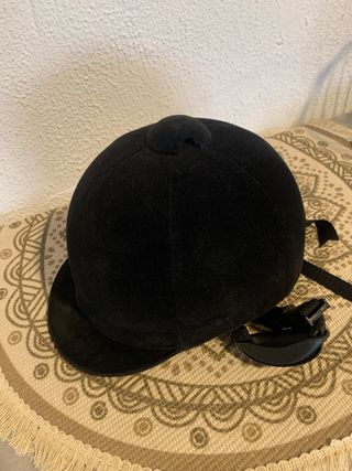 Casco infantil equitación negro