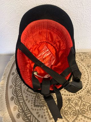 Casco infantil equitación negro