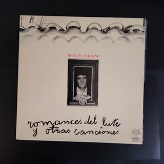 LP 1985 EL LUTE romances Benito Moreno Vinilo