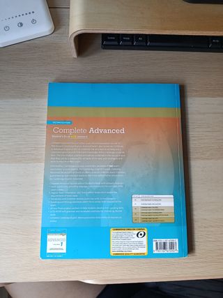 Libro de inglés COMPLETE ADVANCED C1