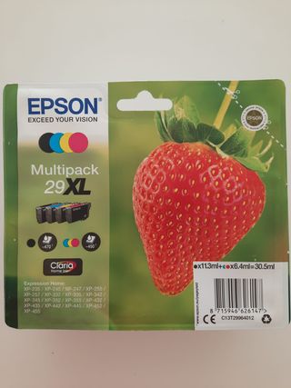 Pack 4 Cartuchos Tinta Epson 29XL Claria Home