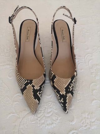 Zapatos tacón Massimo Dutti Talla 41