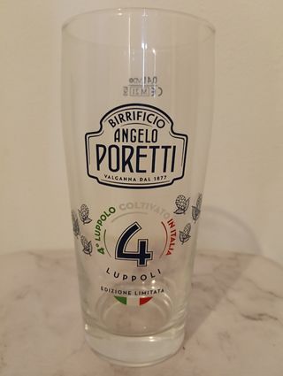 Bicchiere Angelo Poretti Birrificio Valganna