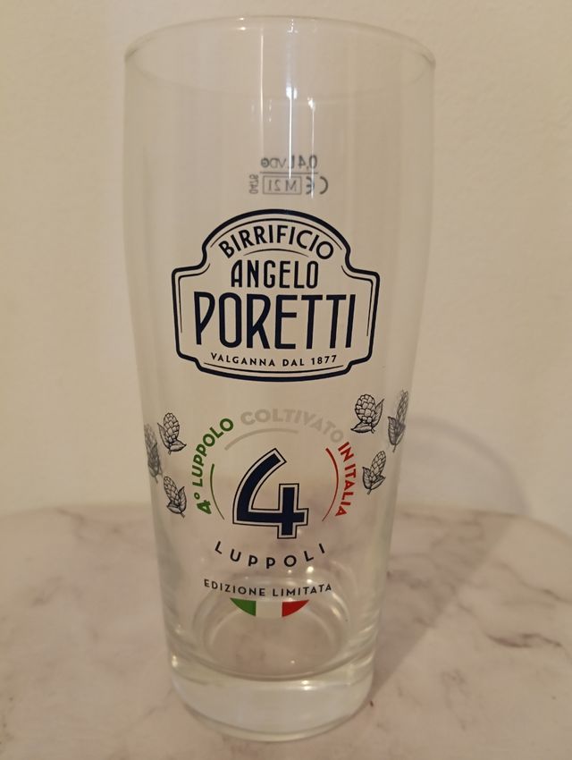 Bicchiere Angelo Poretti Birrificio Valganna