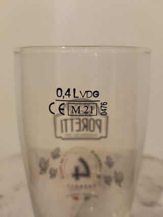 Bicchiere Angelo Poretti Birrificio Valganna