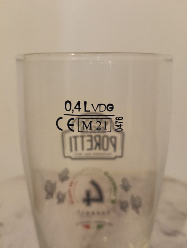 Bicchiere Angelo Poretti Birrificio Valganna