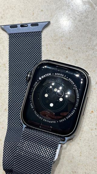 Apple Watch Série 7 Aço Inoxidável 45mm GPS + CELL
