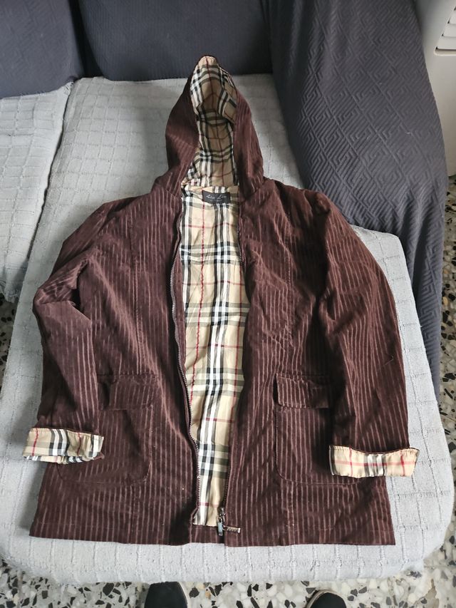 Chaqueta de pana Lin Lin marrón