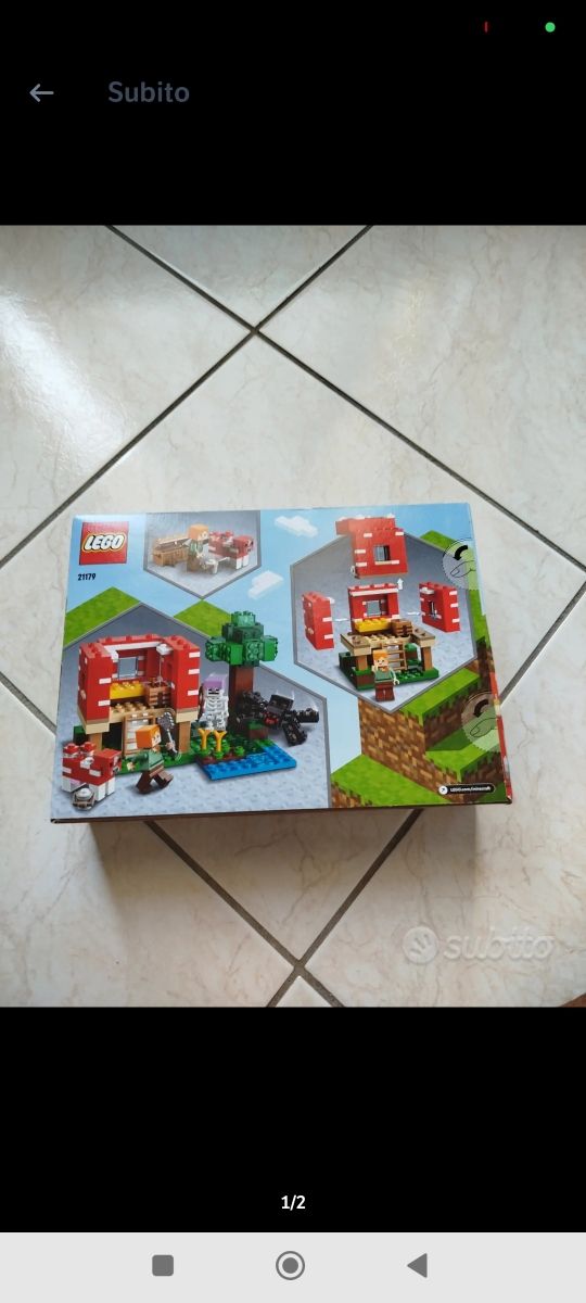 LEGO Minecraft La Casa Hongo 21179