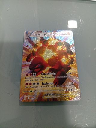 Carta Pokémon Golem V 049/150