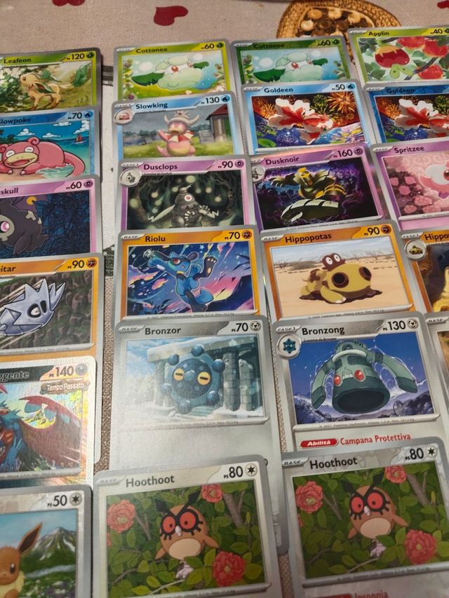 Lotto Carte Pokemon Evoluzioni Prismatiche.