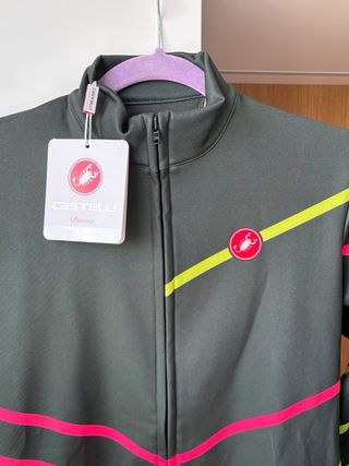 Maillot Castelli Diagonal Manga Larga mujer Nuevo