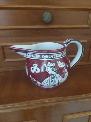 Brocca vintage Deruta Per-Sora-Aqua