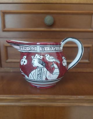 Brocca vintage Deruta Per-Sora-Aqua