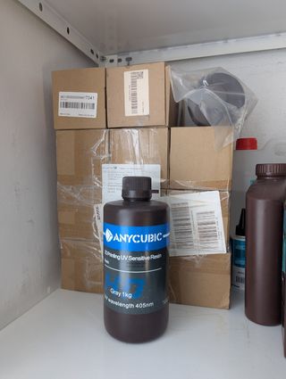 Resina Anycubic HD Gris 1kg Nueva