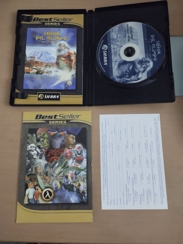 Señor del Olimpo Zeus PC Juego Sierra