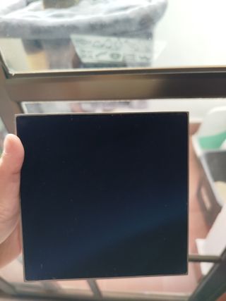 CENICERO PIRÁMIDE antiviento metal.