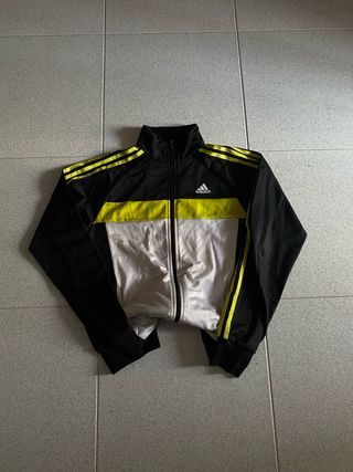 Adidas track jacket Y2K sport zip vintage style