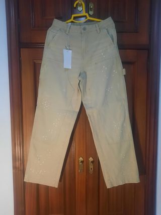 Pantalón Zara Beige Talla M