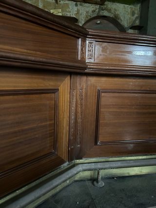 Barra de bar de madera maciza (solo esta semana)