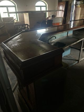 Barra de bar de madera maciza (solo esta semana)