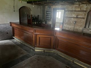 Barra de bar de madera maciza (solo esta semana)