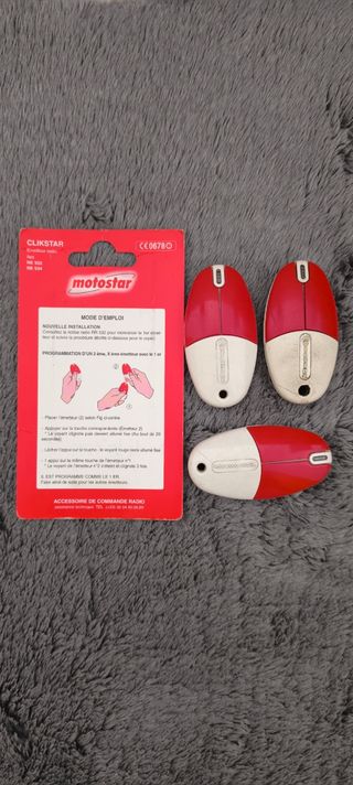 Mando garaje Motostar CLIKSTAR RE 532/534
