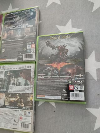 Lote 5 Juegos Xbox 360: WET, Prince of Persia, Dar