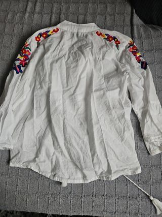 Blusa Sfera Talla S Bordada Multicolor