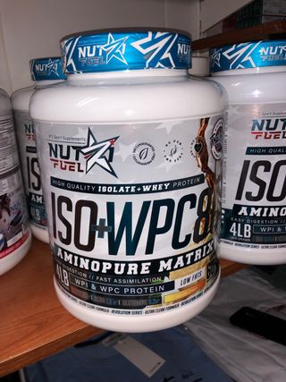 Proteína NutriFuel ISO+WPC80 4LB Vainilla