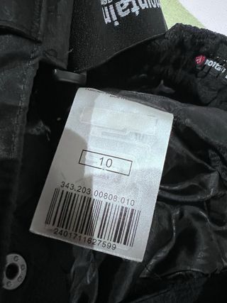 pantalón esquí talla 10