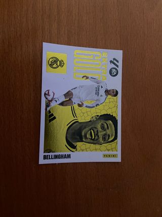 Cromo Extra Gold Bellingham Real Madrid