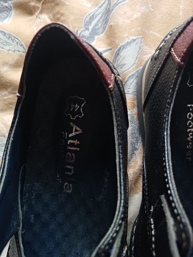 Zapatos Atlanta Hombre Talla 44 Negro