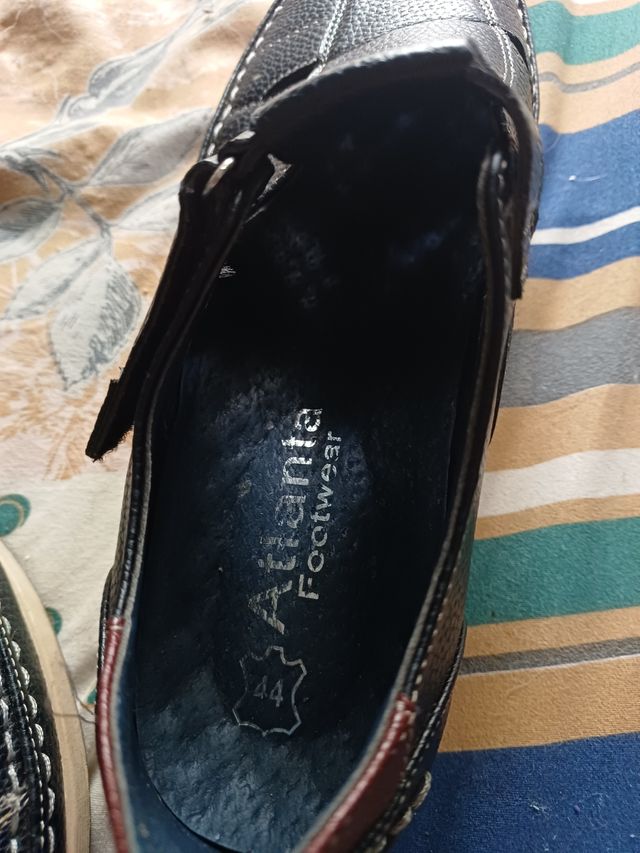 Zapatos Atlanta Hombre Talla 44 Negro