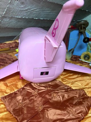 Aereo Barbie con una Barbie
