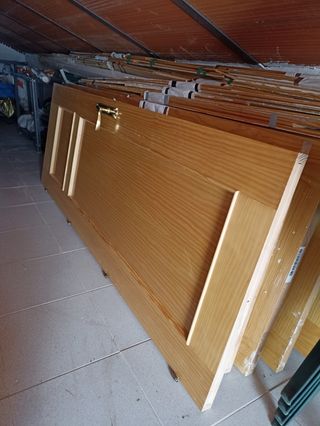 Puertas de madera macizas