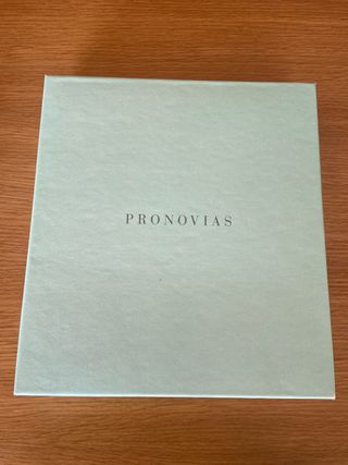 Bolso de novia PRONOVIAS seda marfil sin estrenar