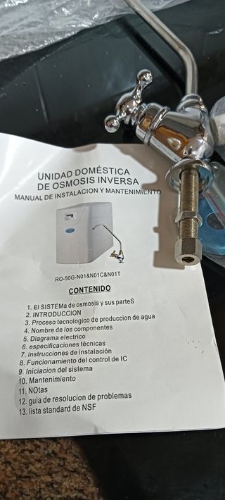 Grifo para depuradora