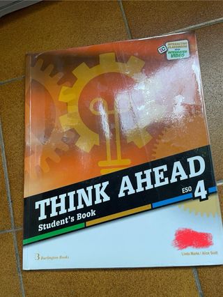 THINK AHEAD 4ºESO. STUDENT'S BOOK 2019