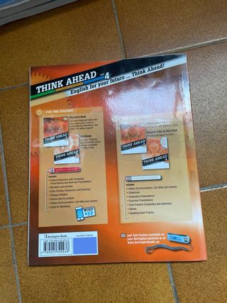 THINK AHEAD 4ºESO. STUDENT'S BOOK 2019