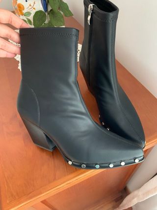Botines negros talla 38 Alta Moda