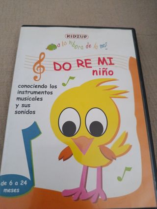 DVD Infantil Do Re Mi Niño + Sesame Street