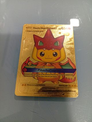 Pikachu Mega Charizard Y HP 634