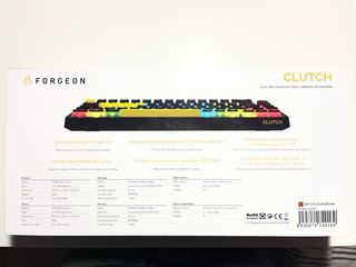 Forgeon Clutch Teclado Gaming RGB 60% Switch Brown