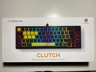 Forgeon Clutch Teclado Gaming RGB 60% Switch Brown