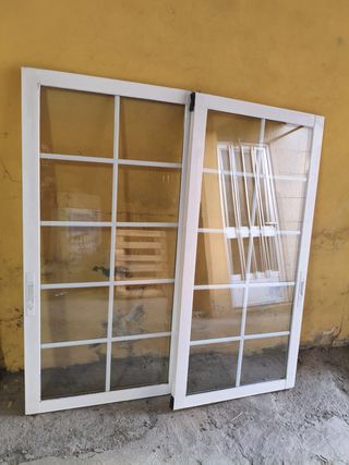 Ventana aluminio doble climalit