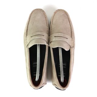 MOCASSINI UOMO PELLE BEIGE BATA 43 USATO SCARPA CL